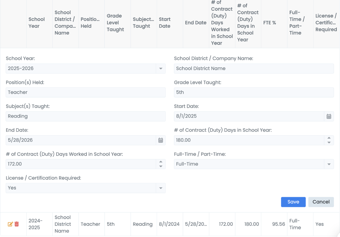 A screenshot of a school application

AI-generated content may be incorrect.